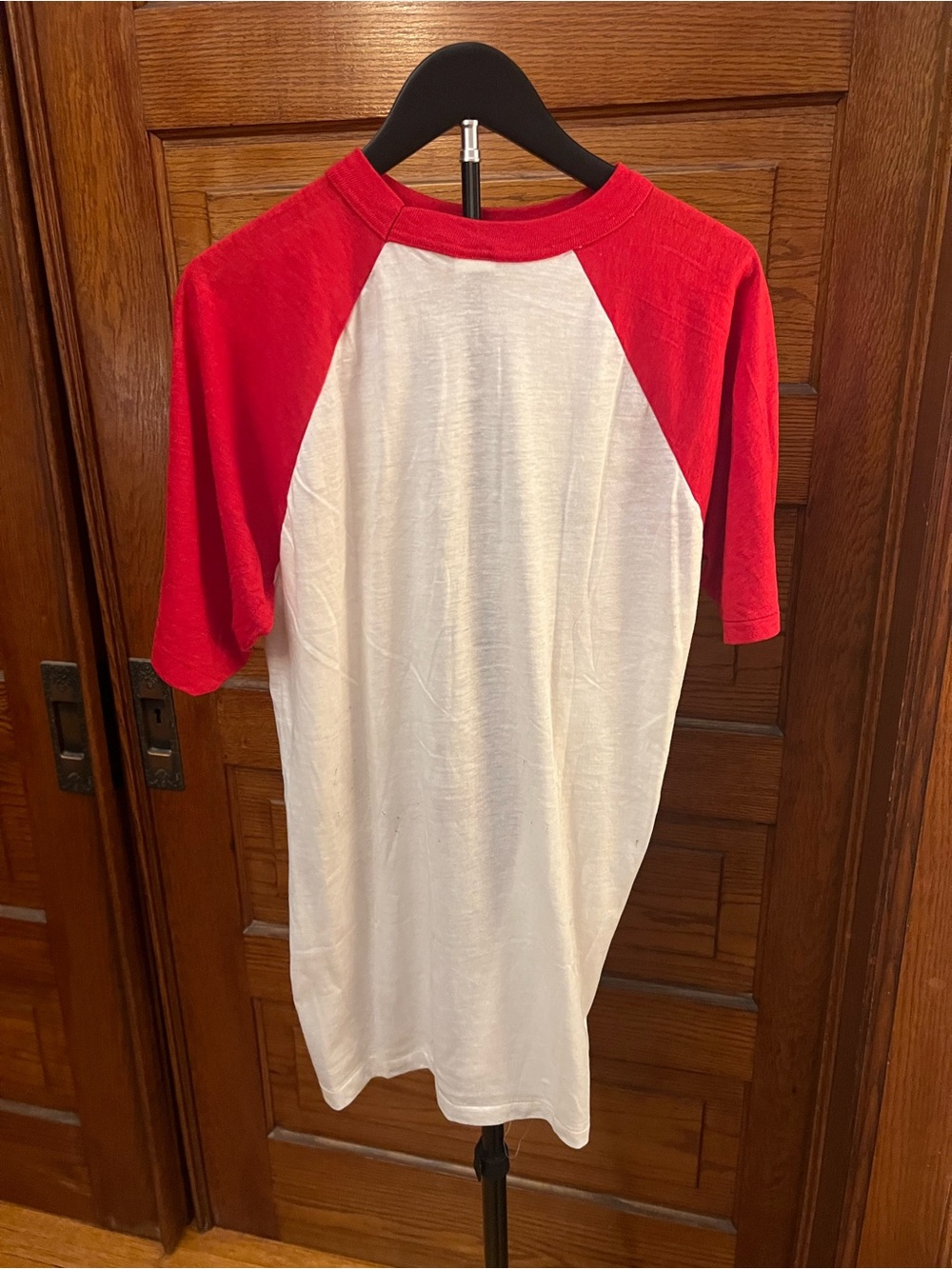 VINTAGE Disney Mickey Mouse Raglan Tee - Picture 4 of 5